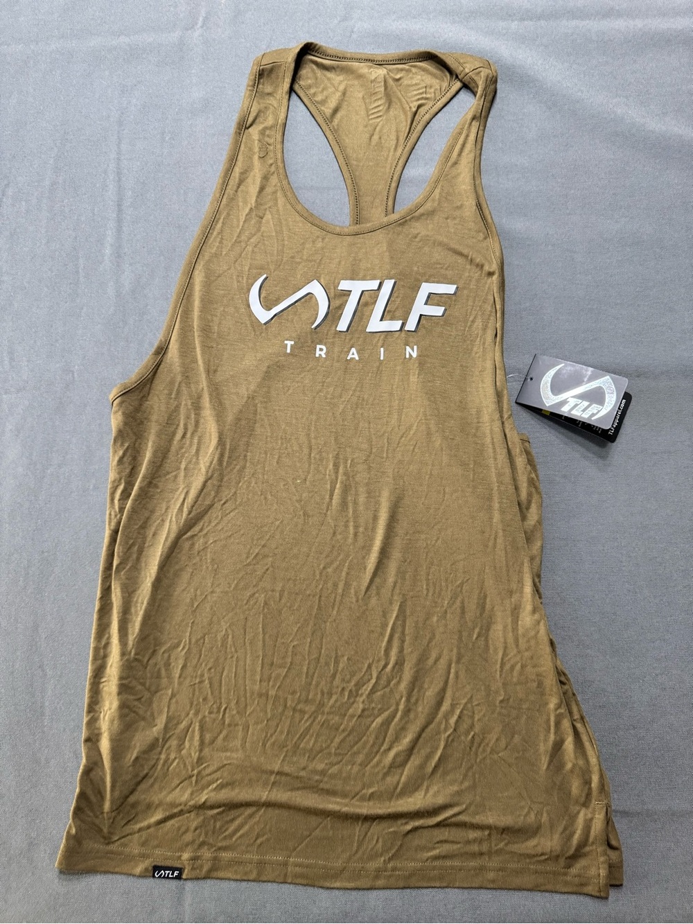 TLF Train Men's Racerback Tank - Olive